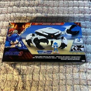 Sonic The Hedgehog Sonic 3 Movie Toys Crab Mech Pinching Claws